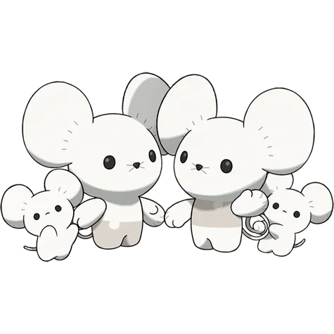 Maushold Family Of Four (shiny)
