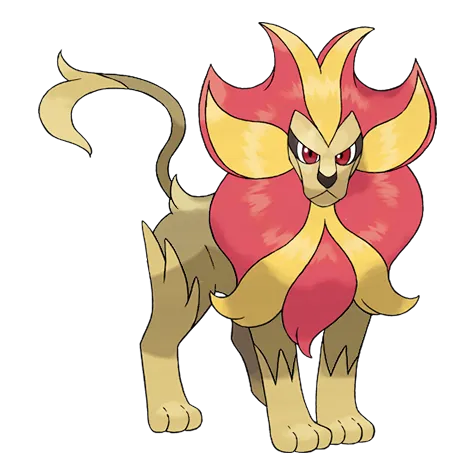Pyroar Male (shiny)